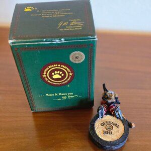 Boyds Bears & Friends Official BHL Bear Hockey League Christmas Ornament